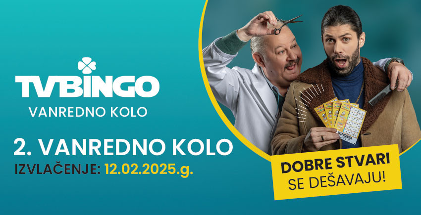Ne propustite 2. vanredno kolo TV Binga – osvojite vrijedne novčande dobitke!