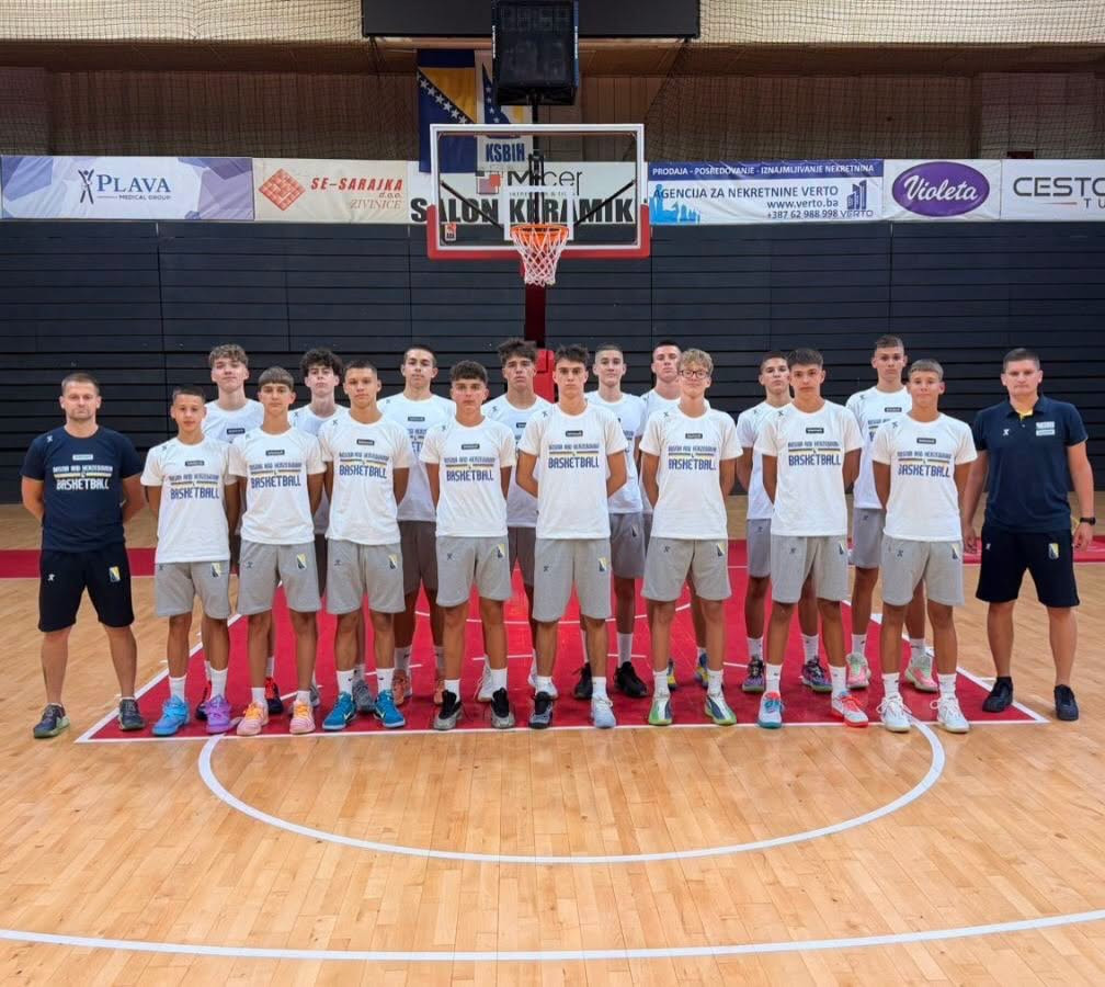 Muška U-14 reprezentacija Bosne i Hercegovine privodi kraju pripreme u Tuzli