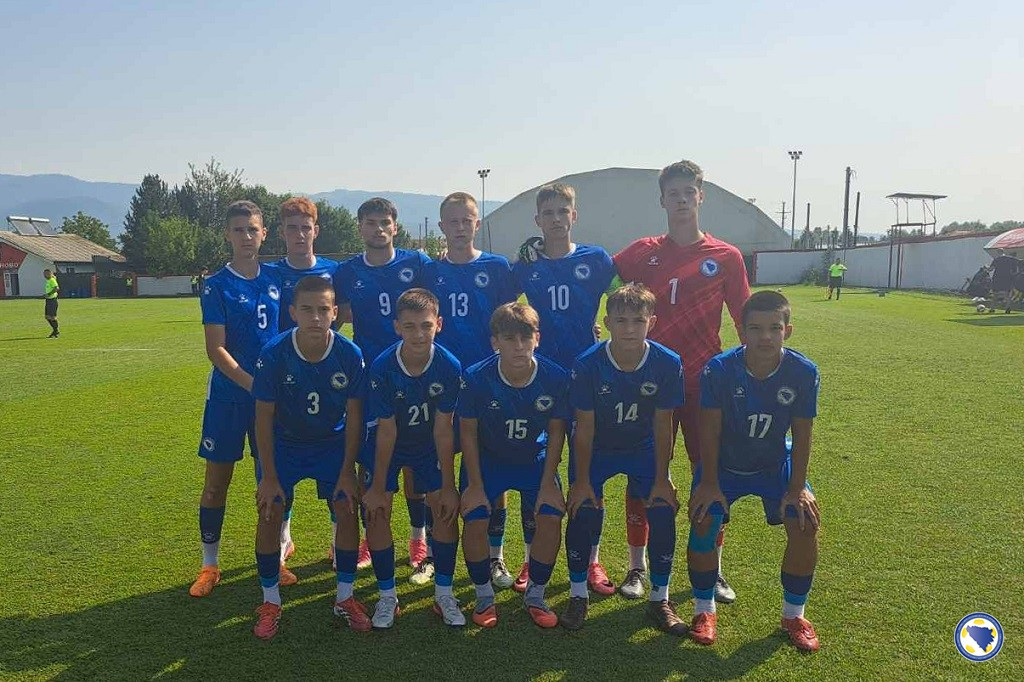 U-15 reprezentativci BiH poraženi od Ukrajine