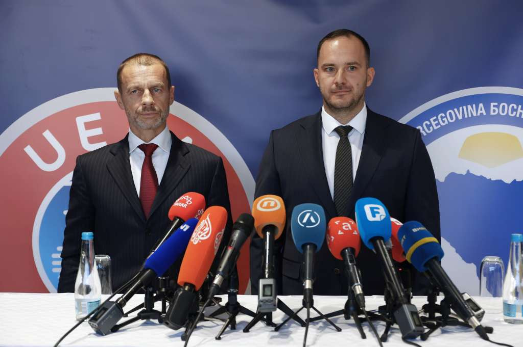 Čeferin:"BiH treba nacionalni stadion, mi ćemo pomoći koliko možemo"