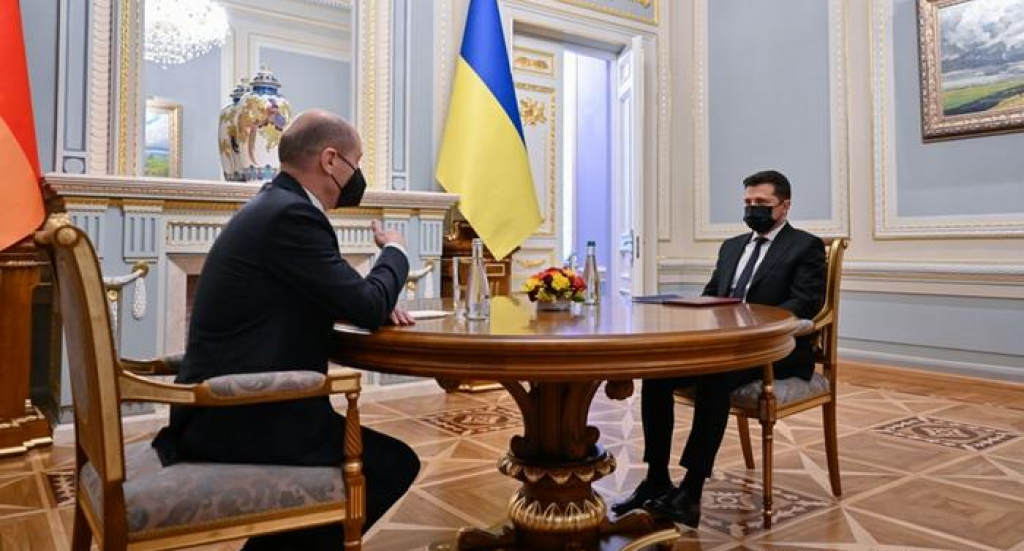 Njemački kancelar sastao se s ukrajinskim predsjednikom u Kijevu