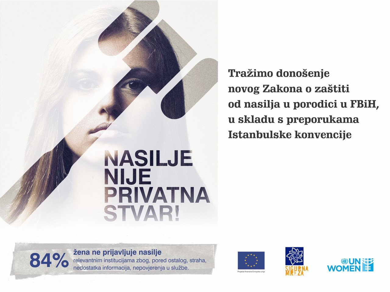 UN Women u BiH: Poziv vlasti u FBiH da usvoji novi Zakon o zaštiti od nasilja u porodici