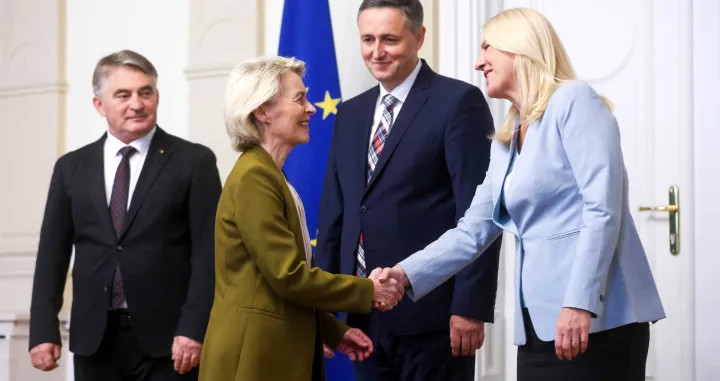 Predsjednica Evropske komisije Ursula von der Leyen doputovala u Bosnu i Hercegovinu-u fokusu evropska podrška i Reformska agenda