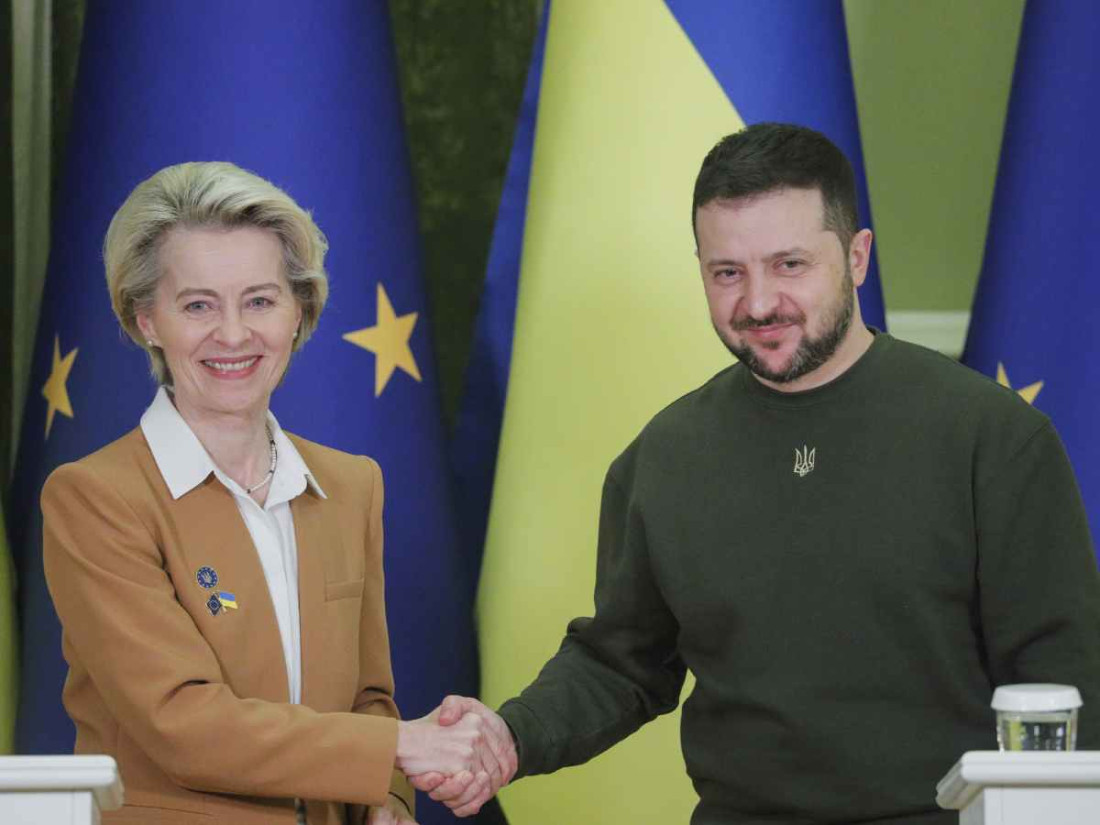 Ursula von der Leyen u Kijevu povodom Dana Evrope