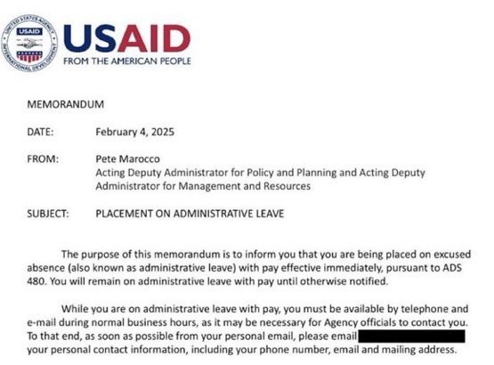 Osoblje USAID-a od petka na "administrativnom odmoru"