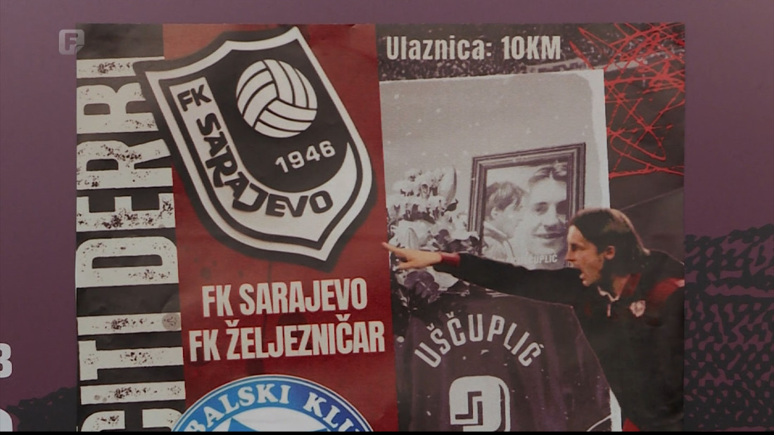 U 16 sati humanitarni derbi između veterana Sarajeva i Željezničara u znak sjećanja na Dženana Uščuplića