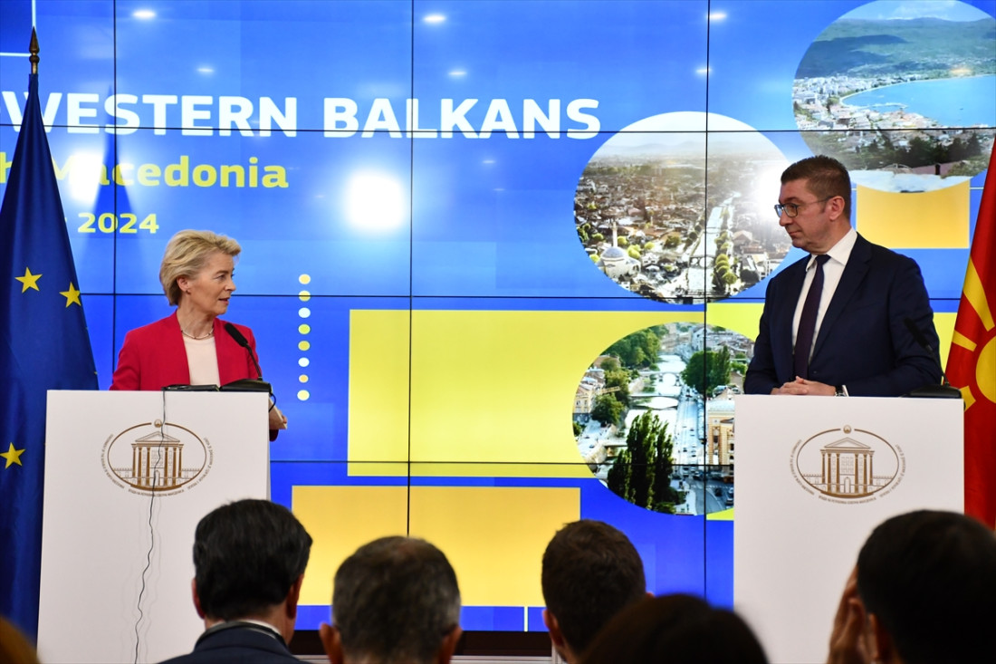 Von der Leyen: Prepreke u pridruživanju Sjeverne Makedonije EU možemo savladati