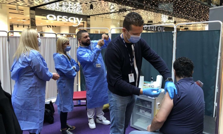 Ovog vikenda u SCC-u i BCC-u u Sarajevu vakcinisane 754 osobe