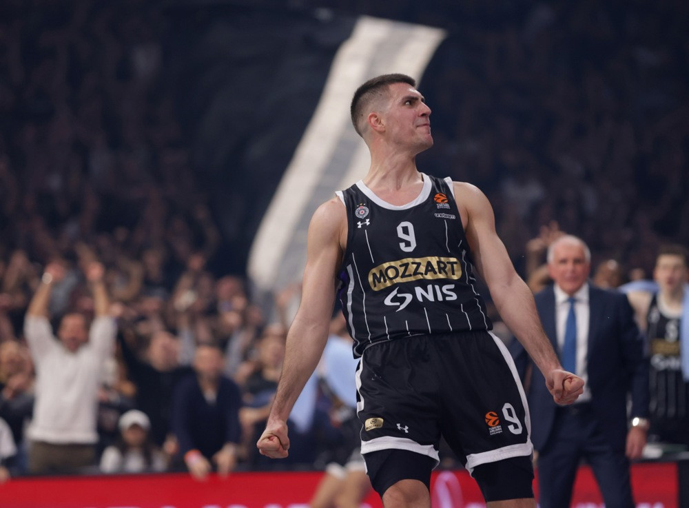 Kapiten Partizana Vanja Marinković vraća se na teren u meču protiv Cluja