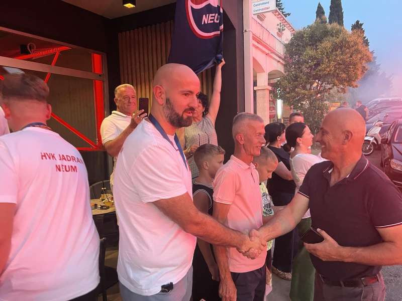 Neum dočekao vaterpoliste BiH nakon osvajanja evropske bronze