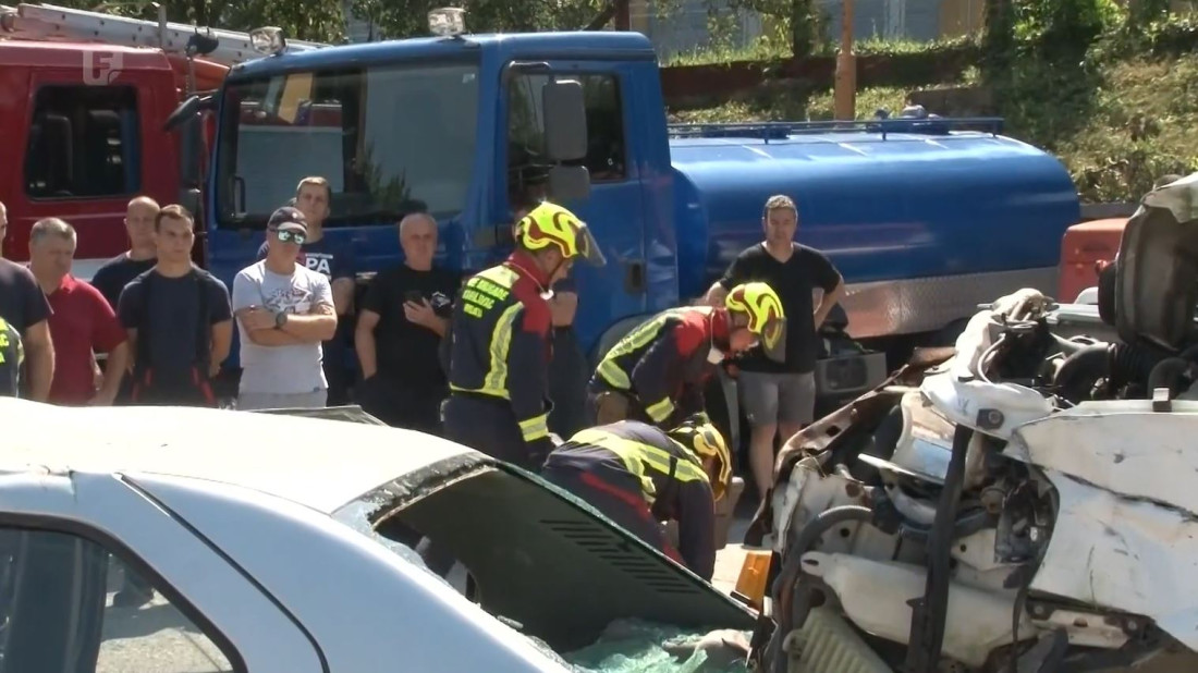 Vatrogasci iz Tuzle i Karlovca izveli zajedničku vježbu spašavanja