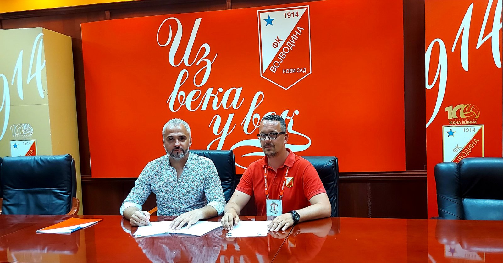 FK Vojvodina i ŠF Sparta potpisali ugovor o poslovno tehničkoj i sportskoj saradnji