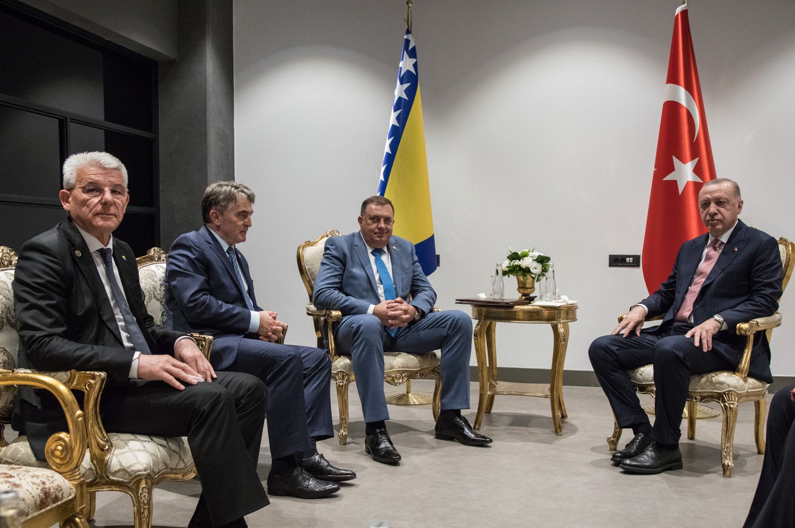 Bilateralni susret Predsjedništva BiH s predsjednikom Turske