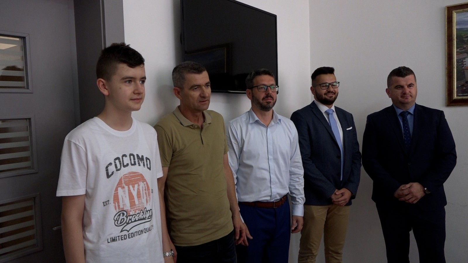 Održan prijem za uspješne mlade Novotravničane – Benjamina Mujkića i Ivana Guzinu