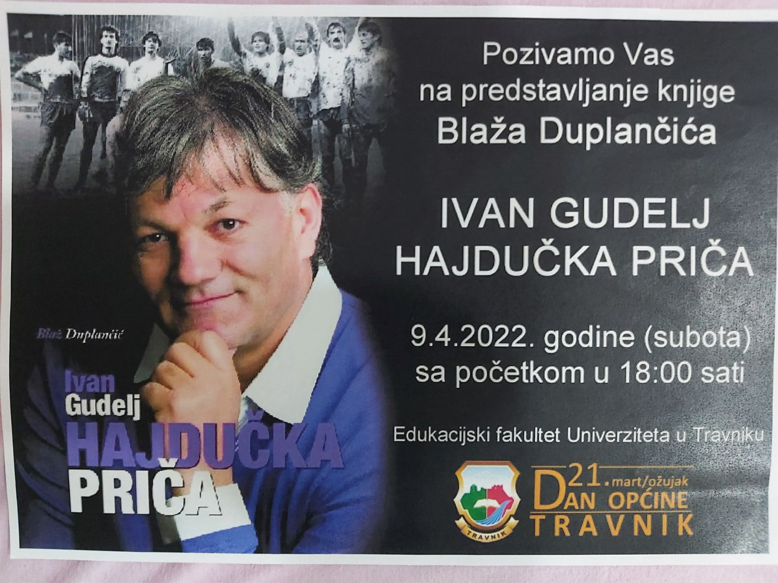 Ivan Gudelj “Hajdučka priča” 9. aprila u Travniku