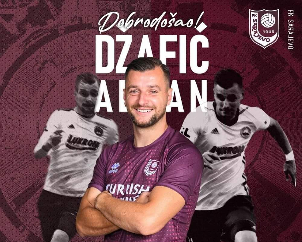 Adnan Džafić novi igrač FK Sarajevo