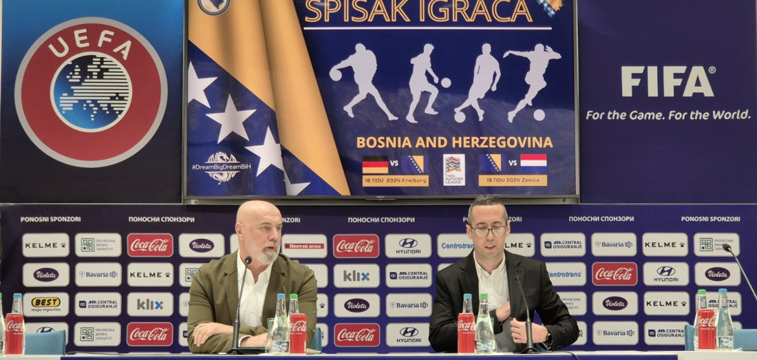 Barbarez objavio popis igrača za utakmice sa Njemačkom i Nizozemskom