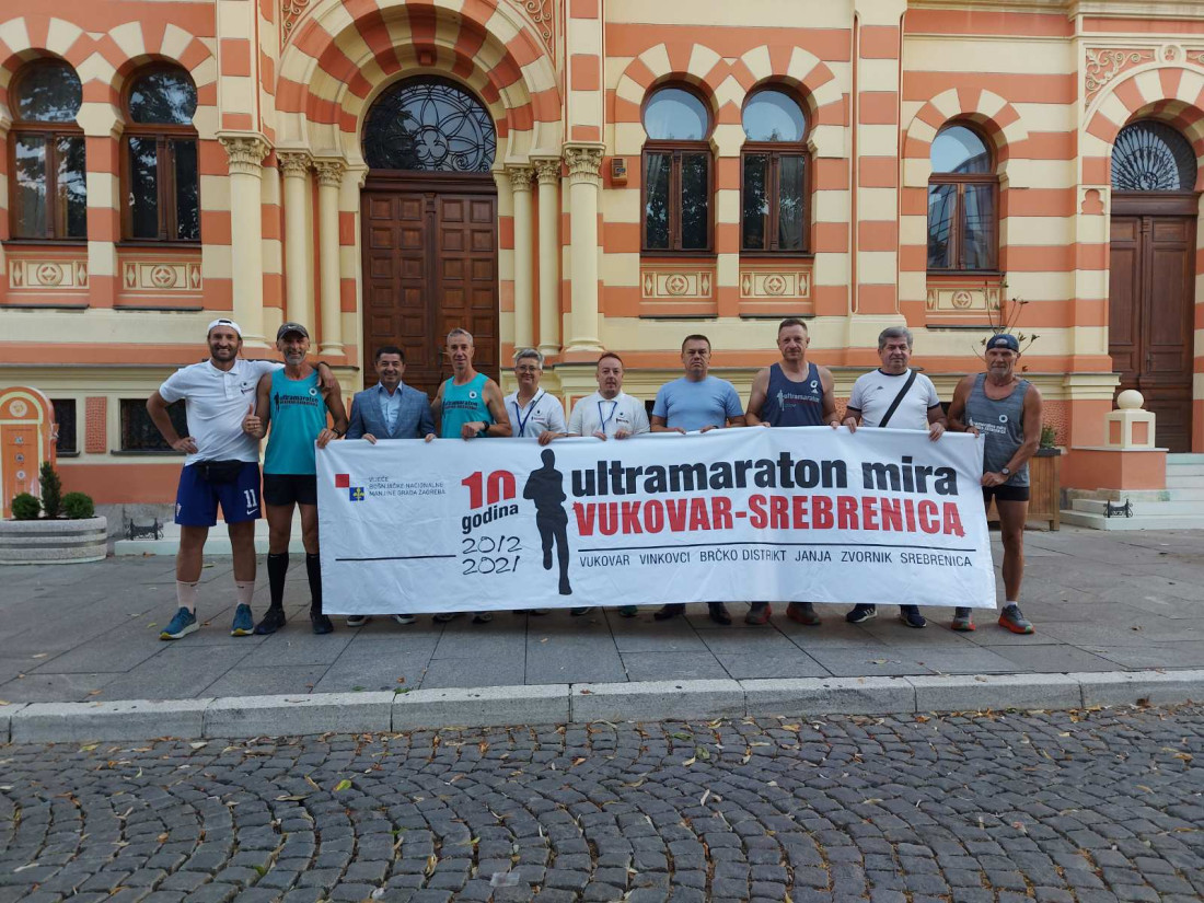 Ultramaratonci stigli u Brčko: Na putu mira između Vukovara i Srebrenice