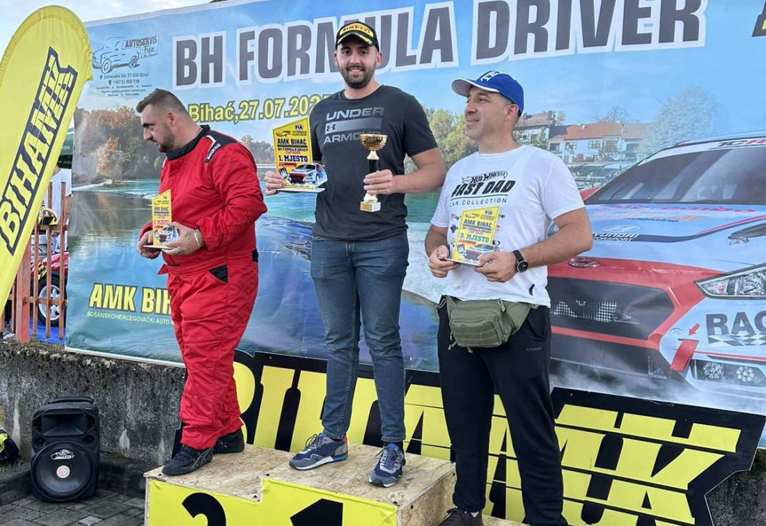 Faik Durmić trijumfovao u Bihaću na otvaranju BH Formula Driver Cupa