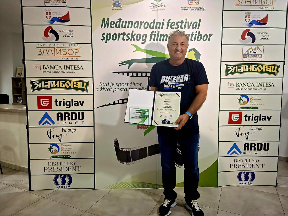 'Bulevar Ivice Osima' najbolji film o ličnosti u sportu na Festivalu 'Zlatibor 2025'