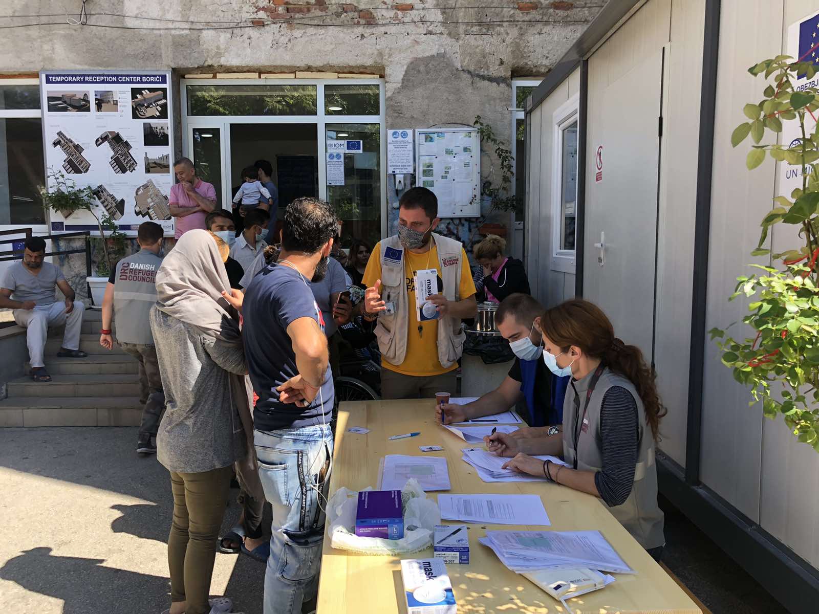 U Bihaću počela vakcinacija migranata i izbjeglica