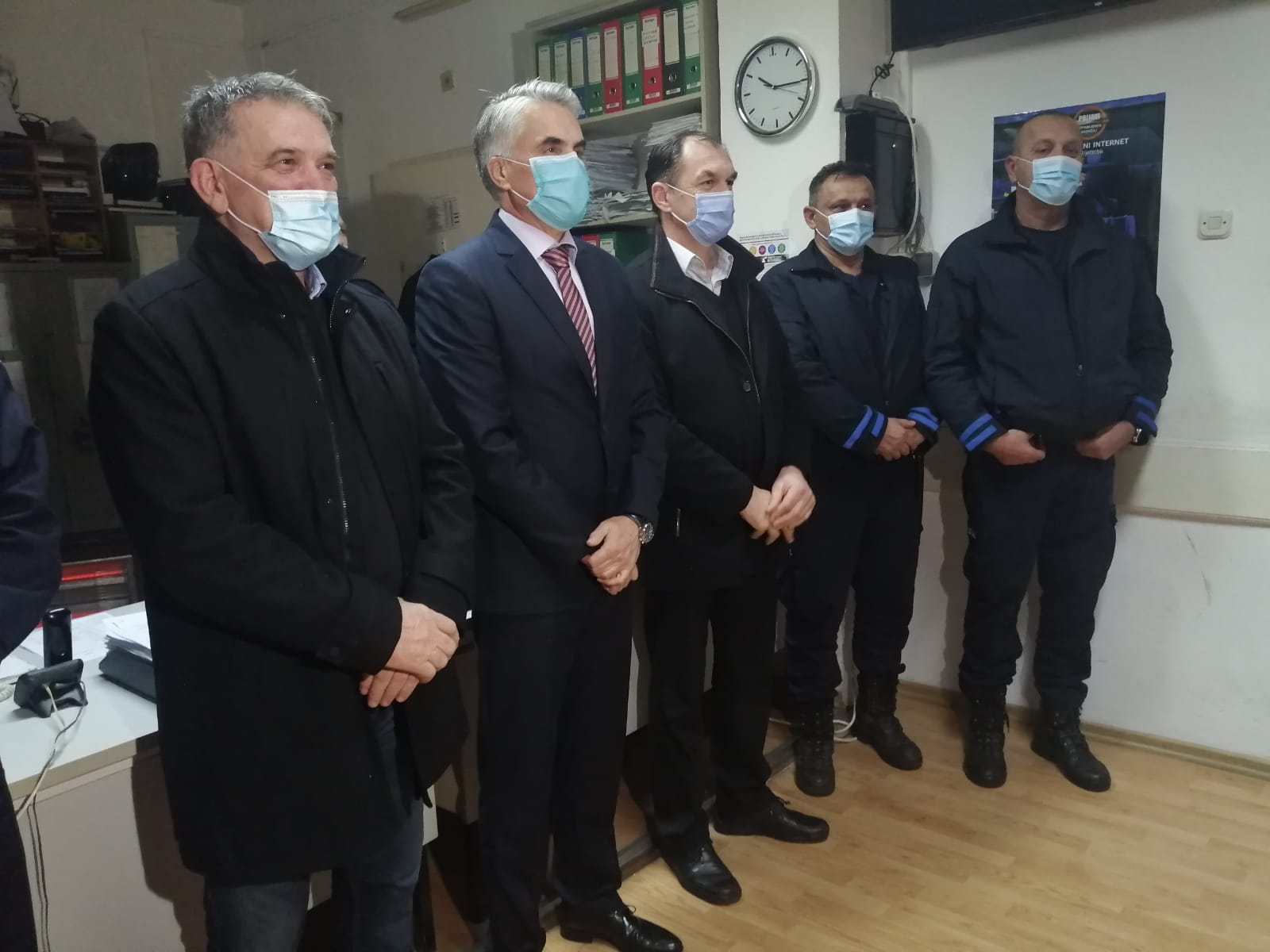 Ministar unutarnjih poslova HNK-a obišao službenike policije na dužnosti