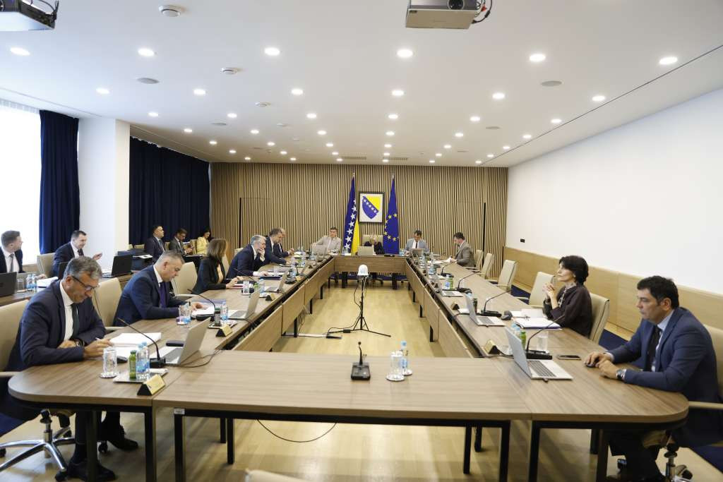 Završena sjednica Vijeća ministara BiH