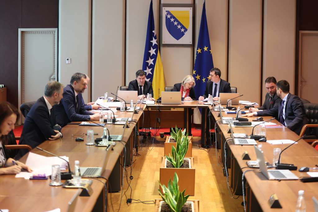 Danas sjednica Vijeća ministara BiH