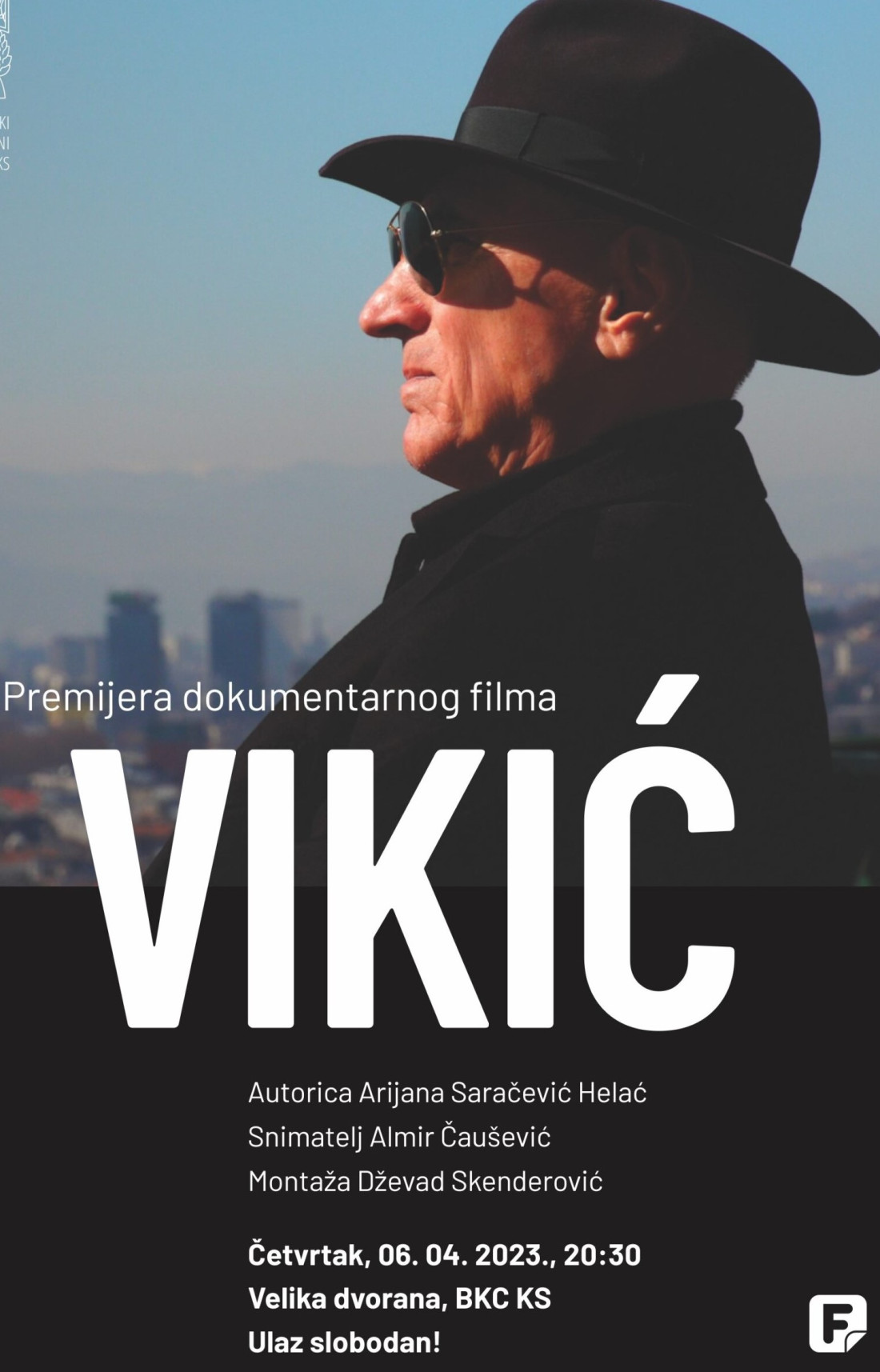 Premijera dokumentarnog filma "Vikić" 6. aprila u Sarajevu