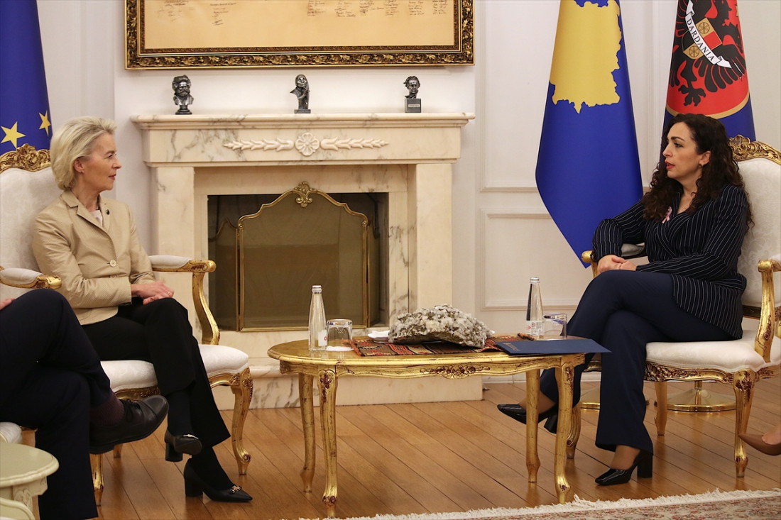 Osmani u razgovoru s Ursulom Von der Leyen - Zahtjev za ukidanjem nepravednih mjera EU-a prema Kosovu