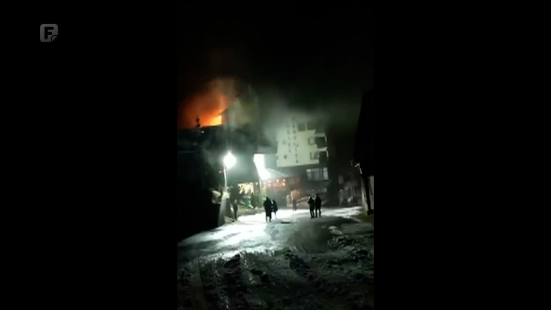 Požar zahvatio krov hotela Pahuljica na Vlašiću