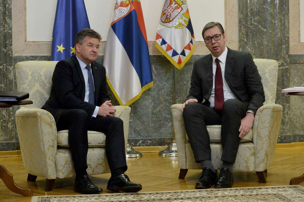 Vučić i Lajčak o europskom prijedlogu formiranja ZSO: Težak i sadržajan razgovor