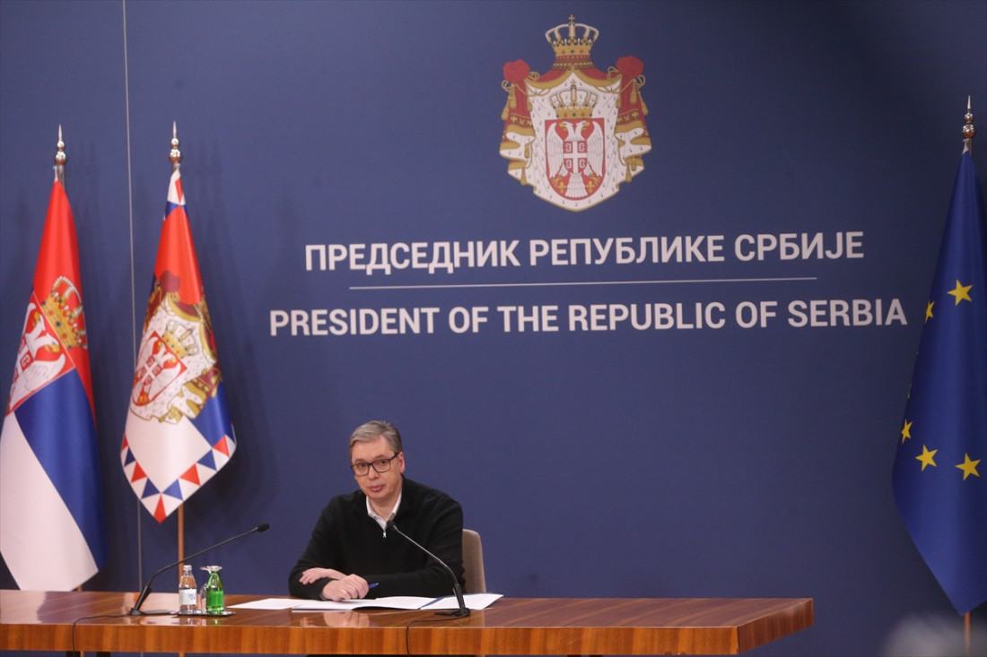 Vučić pomilovao 13 osoba privedenih tokom blokada