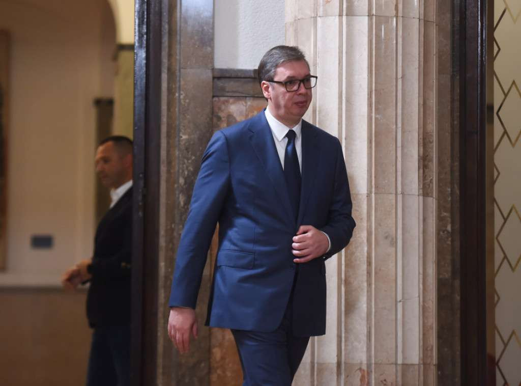 Beograd: Vučić se sastao s patrijarhom Srpske pravoslavne crkve Porfirijem