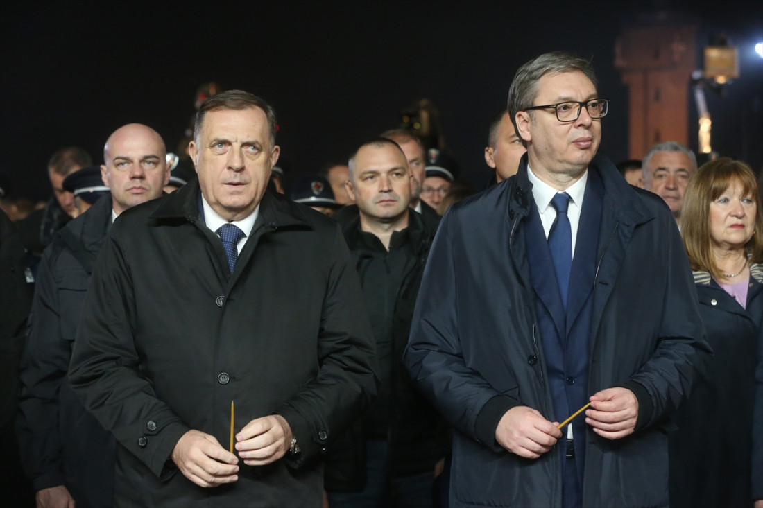 Dodik prvi put nakon raspisivanja središnje tjeralice prešao državnu granicu