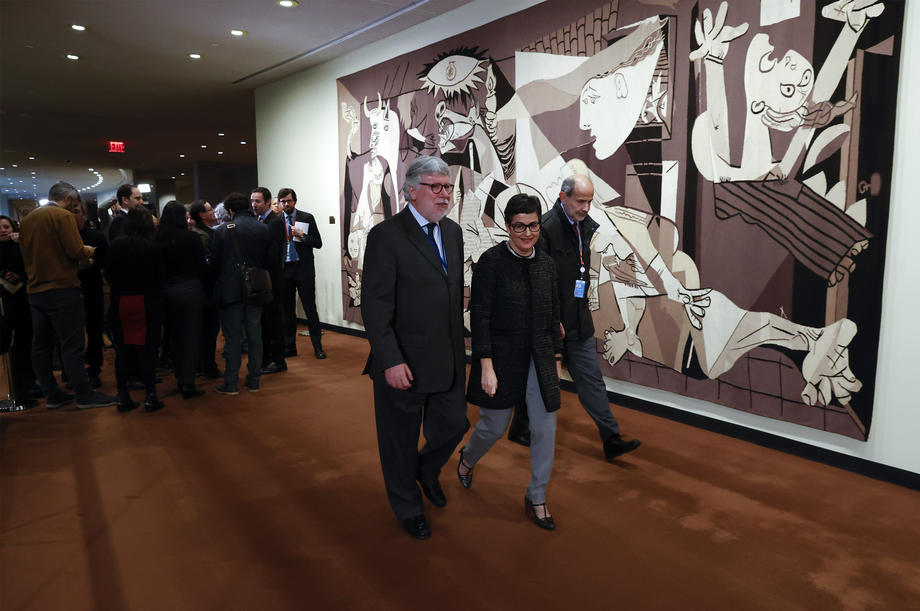 Porodica Rockefeller vratila UN-u tapiserijsku verziju Picassove "Guernice"