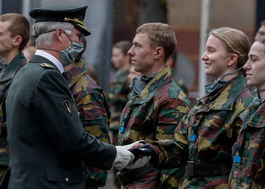 Belgijska princeza učestvovala u vojnoj vježbi