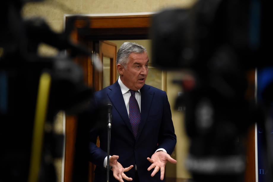 Đukanović: Prijedlog za prekrajanje granica na Balkanu znači prijedlog za ulazak u rat