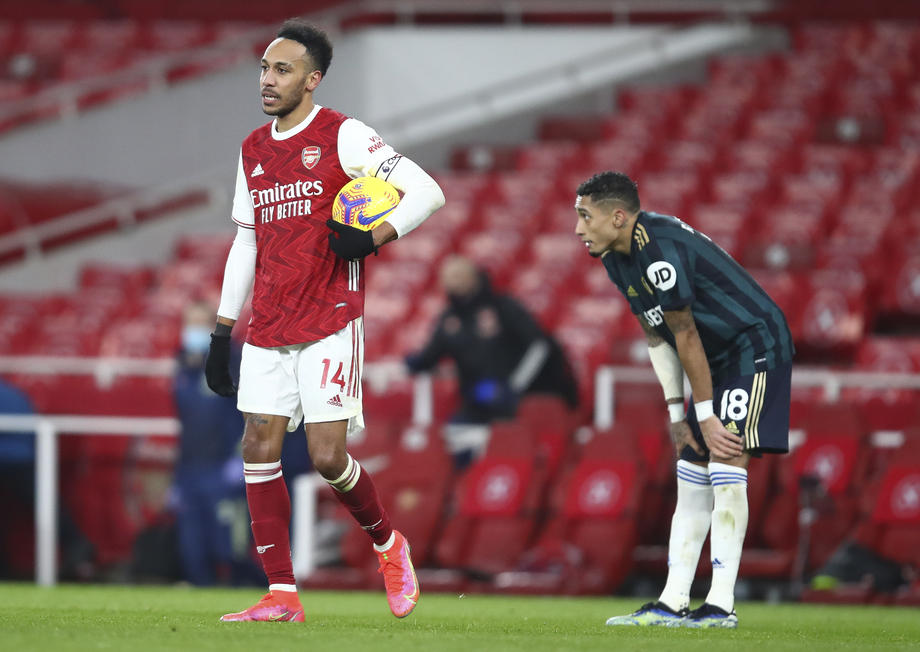 Hat-trick  Aubameyanga u pobjedi Arsenala nad Leedsom