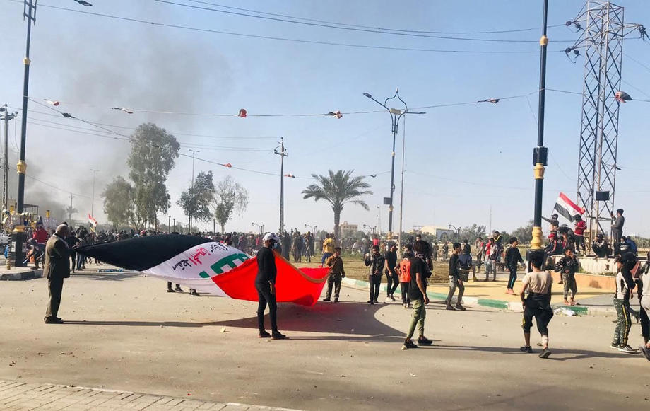 Protest u Bagdadu, povrijeđeno najmanje pet osoba