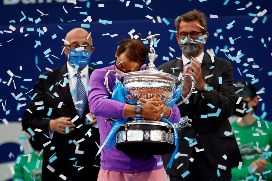 Rafael Nadal 12. put osvojio trofej ATP turnira u Barceloni