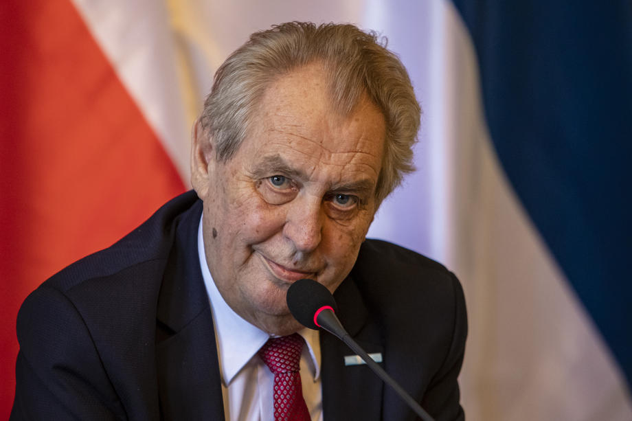 Češki predsjednik Zeman prevezen u bolnicu