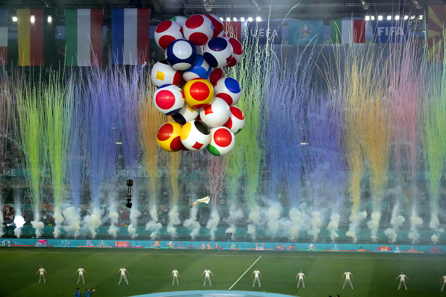 Spektakularnom ceremonijom otvoreno Evropsko prvenstvo u fudbalu