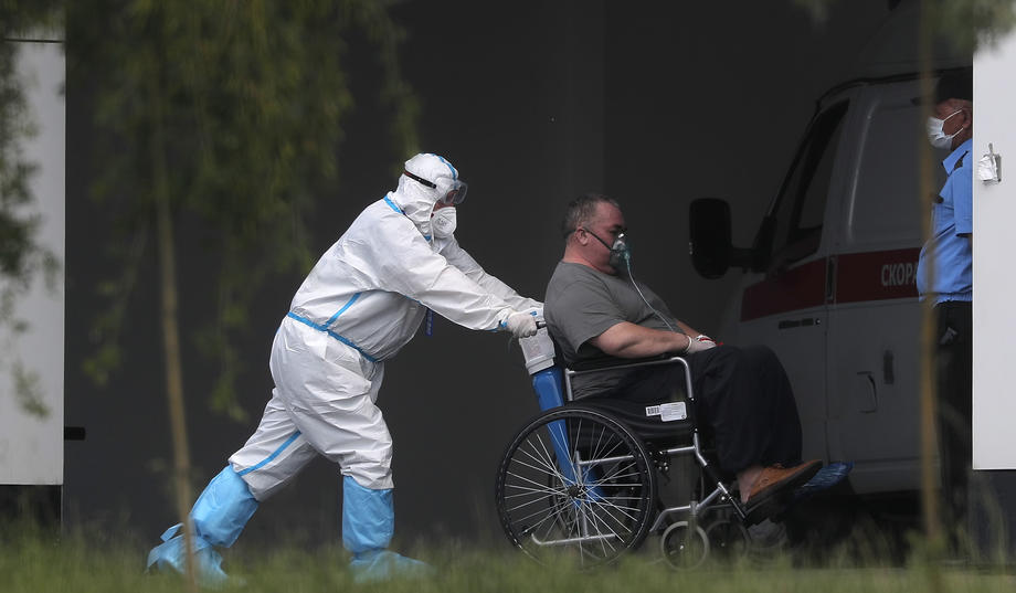 Nastavljen skok broja novih infekcija u Rusiji, Moskva najteže pogođena