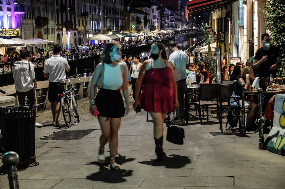 Od iduće sedmice u Italiji na snazi samo osnovne epidemiološke mjere
