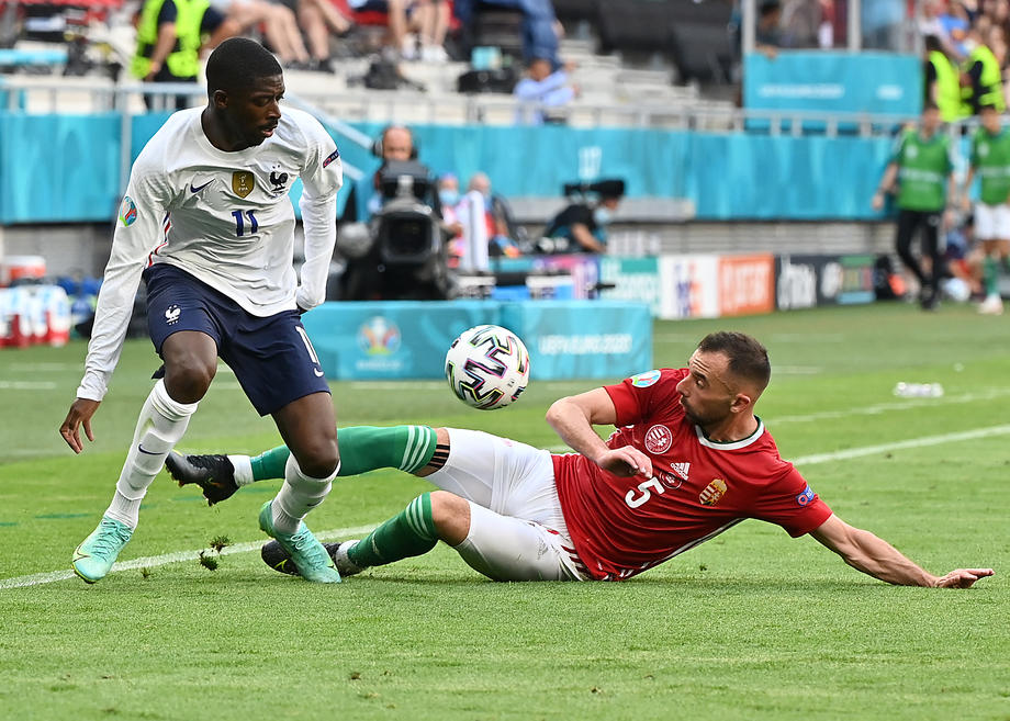 Francuska bez Dembelea do kraja EP-a