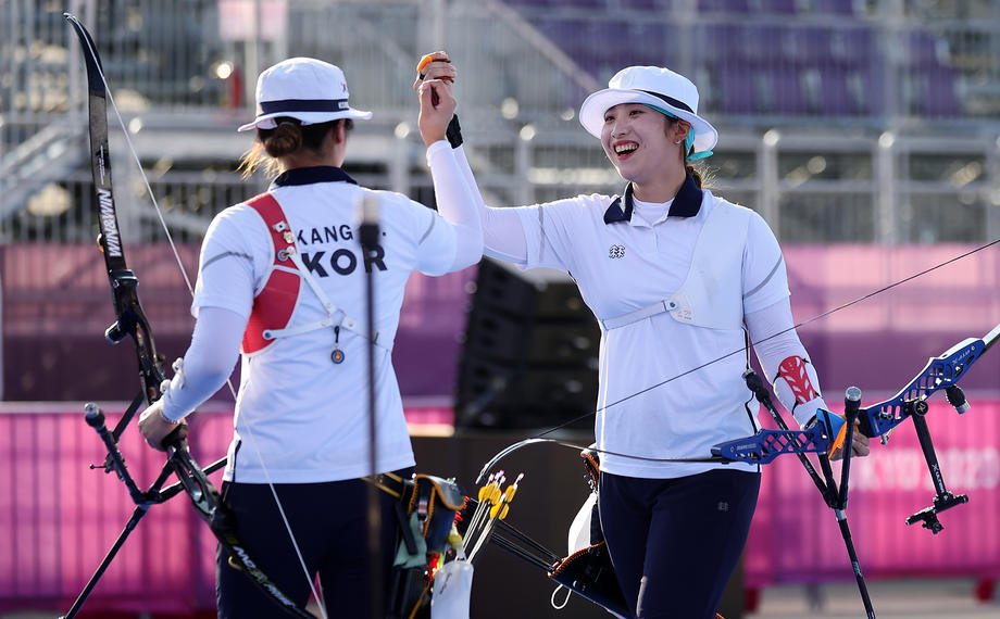Južnokorejski ženski dubl osvojio zlatnu medalju u strešljaštvu