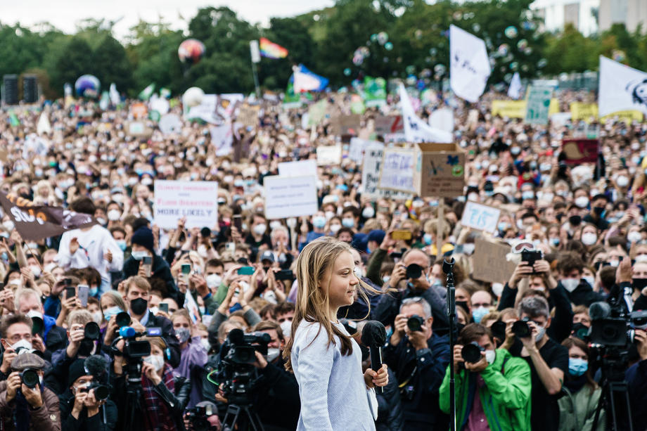 Njemačka: Greta Thunberg predvodila masovne demonstracije za zaštitu klime