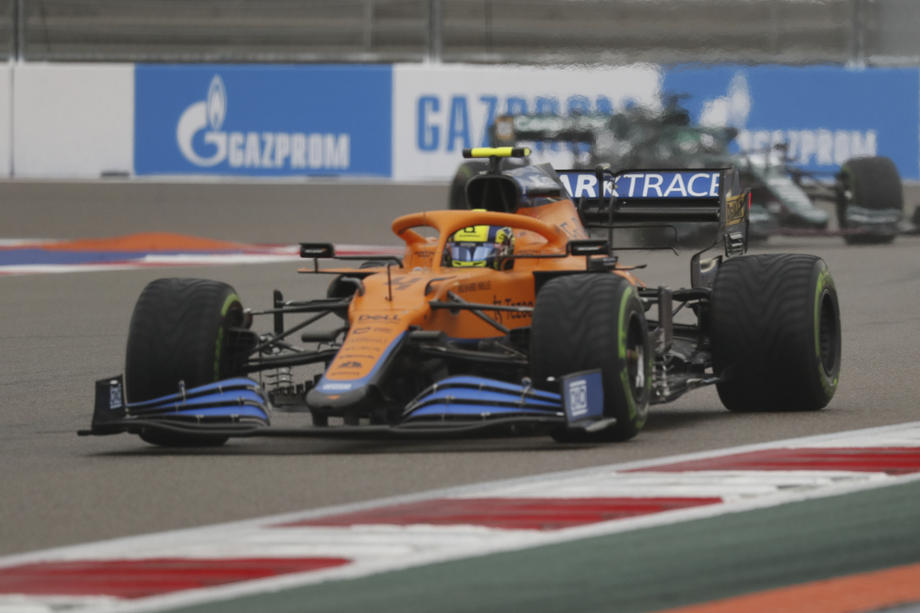 Lando Norris na pol poziciji u Sočiju
