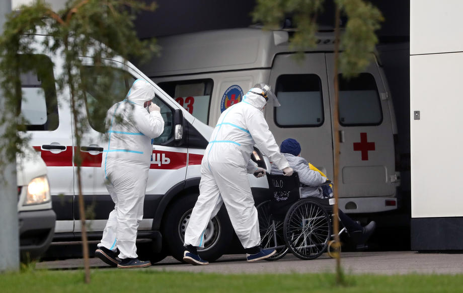 U Rusiji najviše umrlih od covida-19 u danu